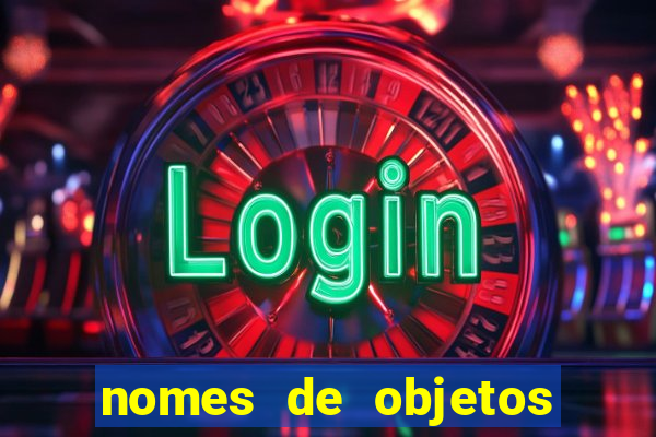 nomes de objetos de origem tupi guarani